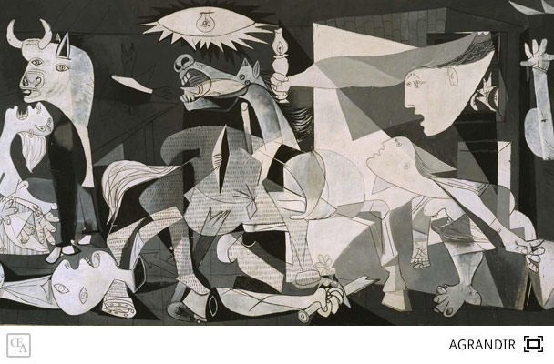 Tableau Guernica de Picasso